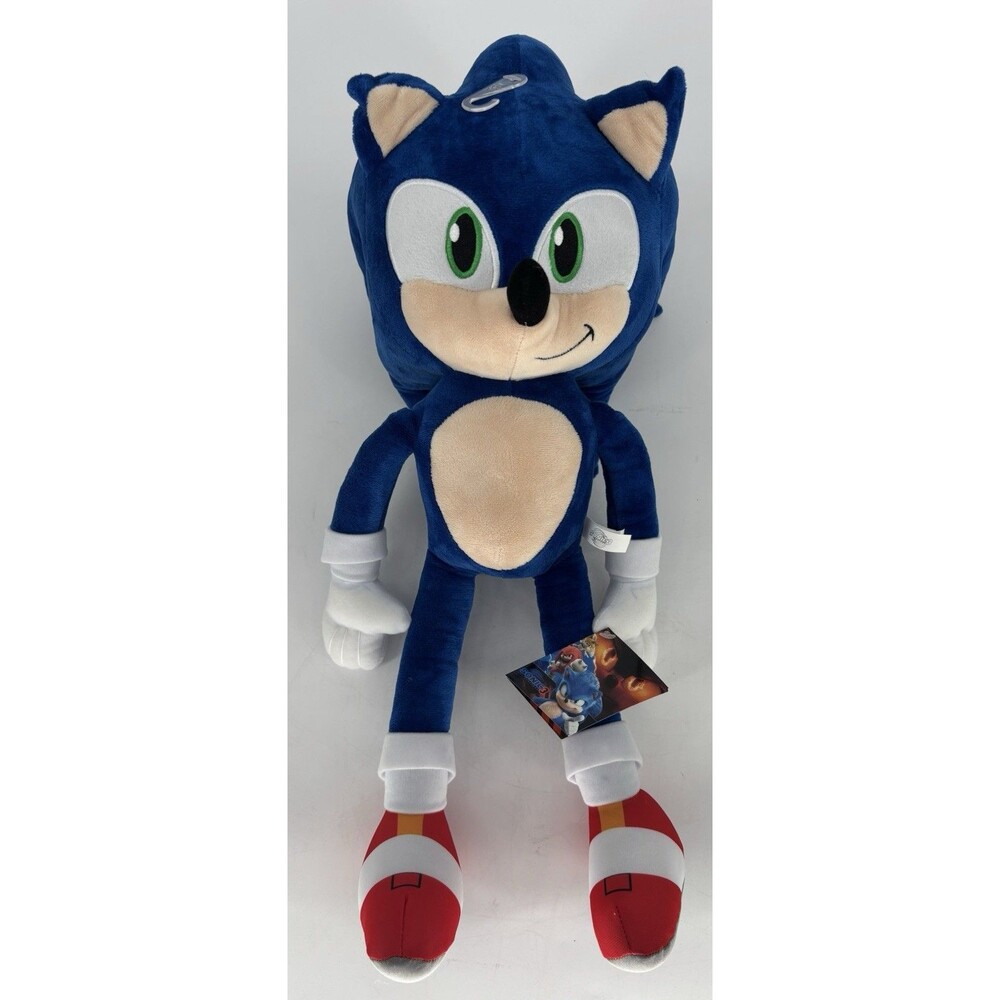 Sonic The Hedgehog 3 Movie Sonic 20” Plush Toy Factory SEGA NWT 2024